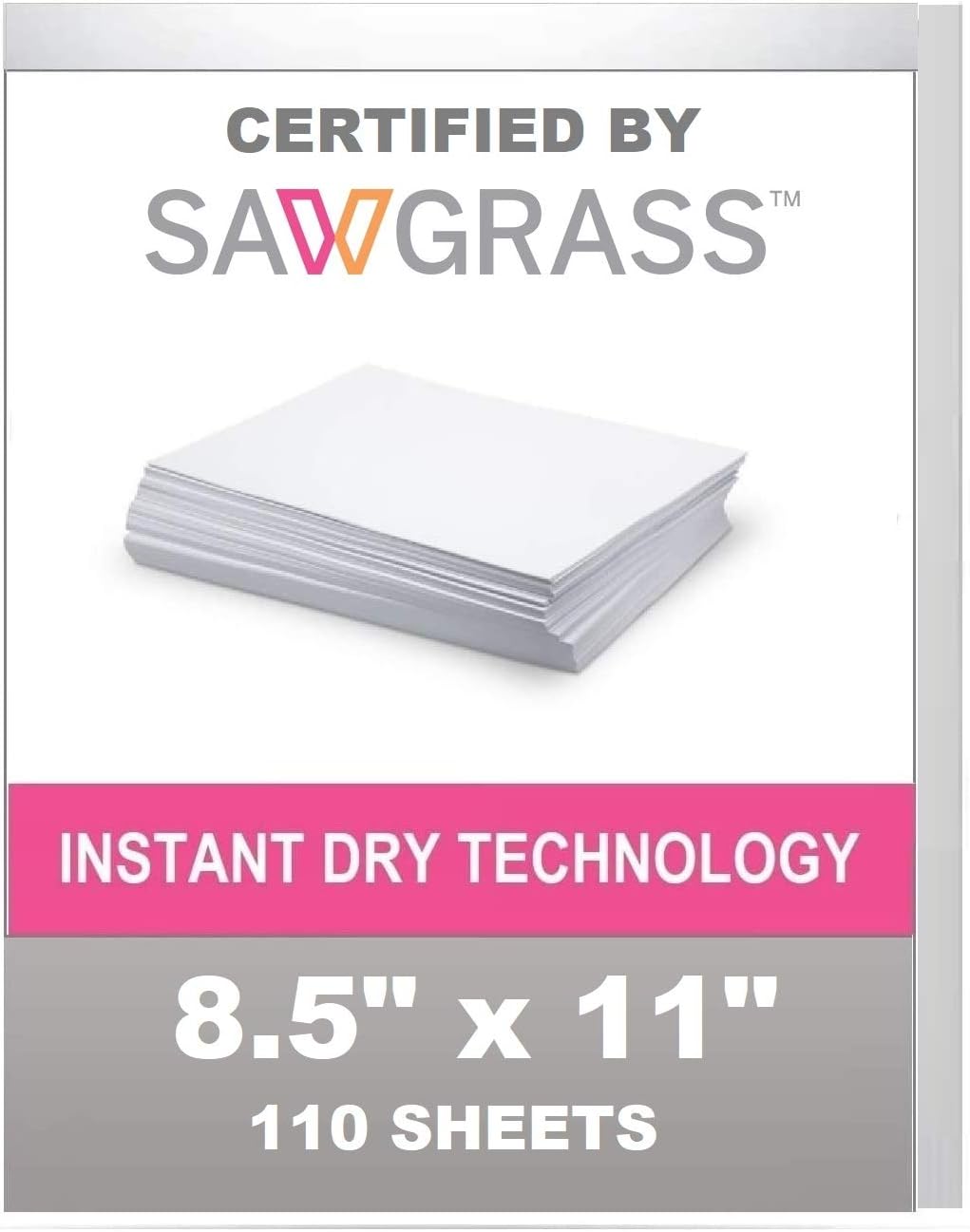 White Sublimation Printer Starter Bundle with Inks, Paper, Tapes, Blanks Pack & Dust Cover A46308