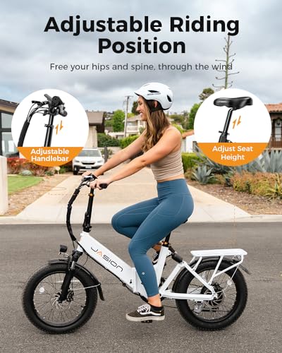 850W 48V 10AH 20" Fat Tire Folding Electric Bike C616