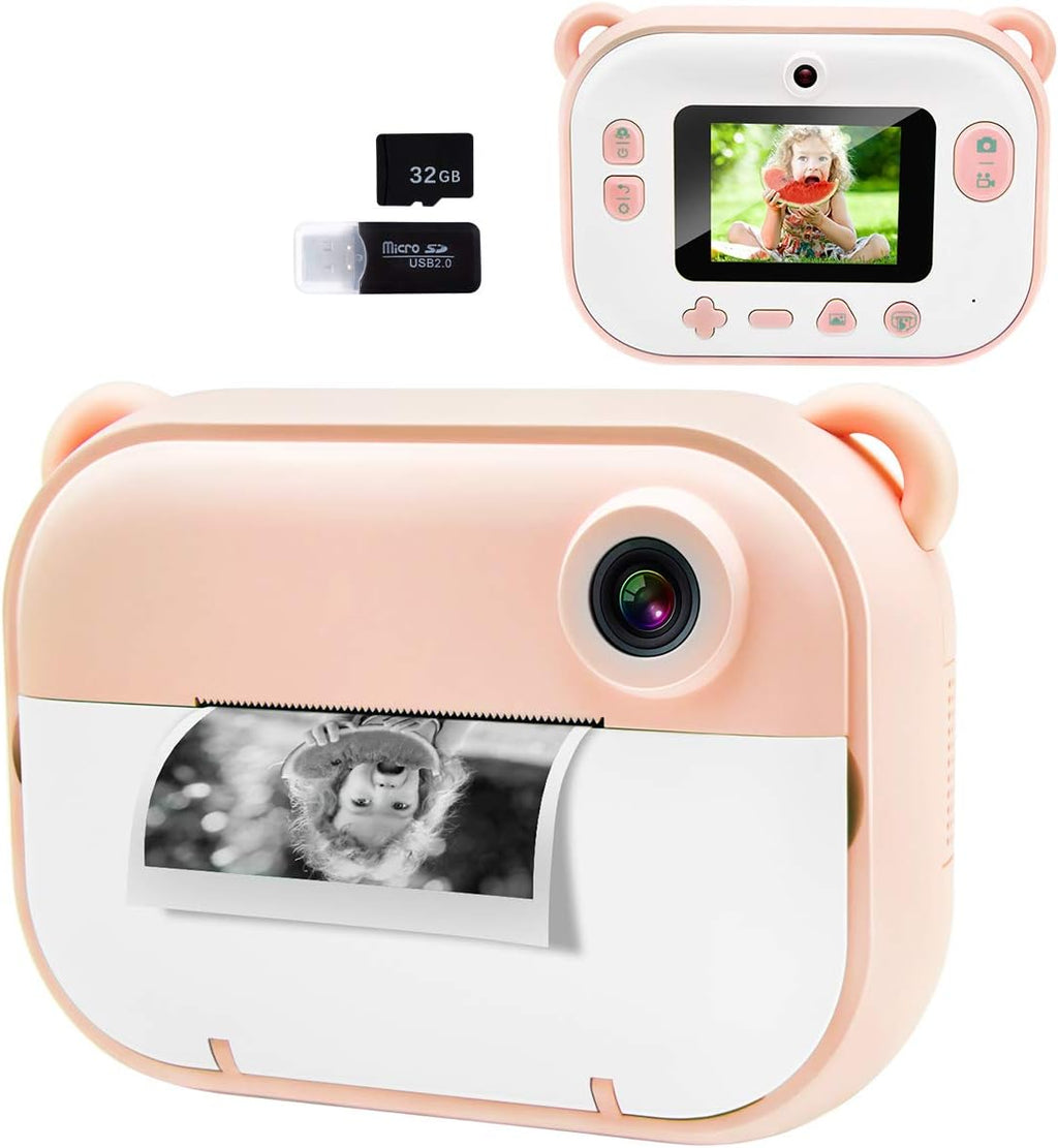 Kids Instant Print Camera with 2.4” HD Screen S933