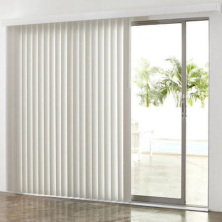 White 3½ Vertical Blinds 78W x 84L B283