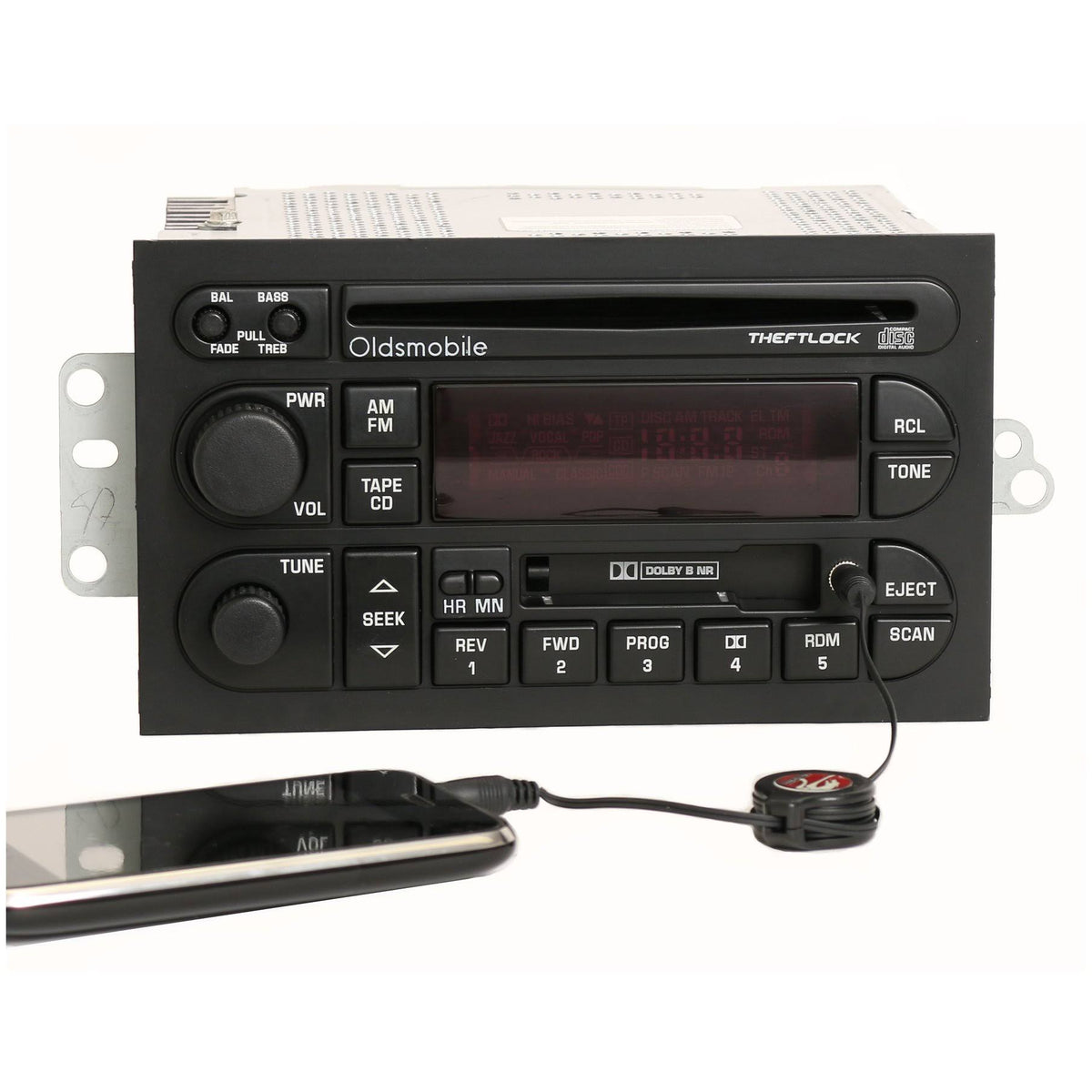 Radio AM FM CD Cassette with AUX Input K212925