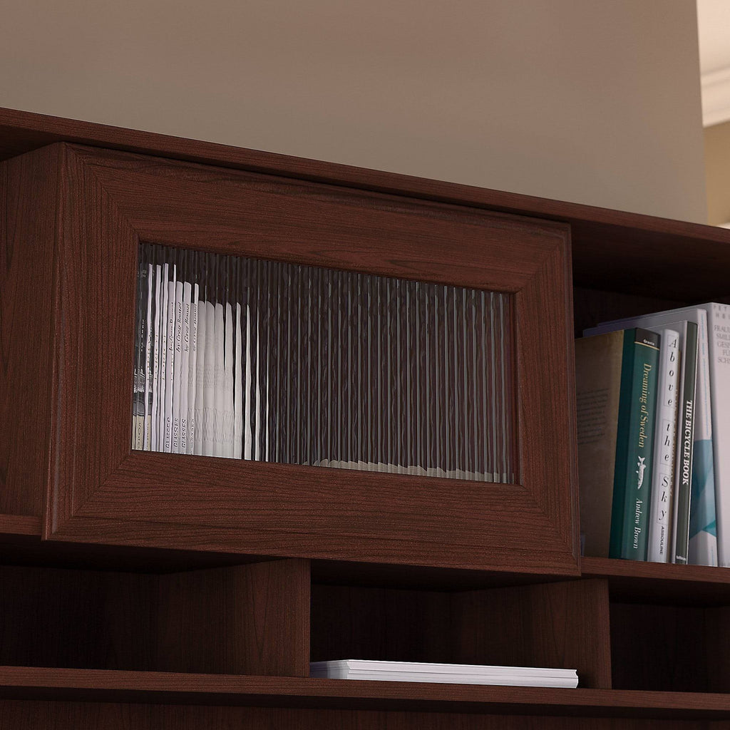 Corner Desk with Hutch and 2 Drawer File Cabinet T705