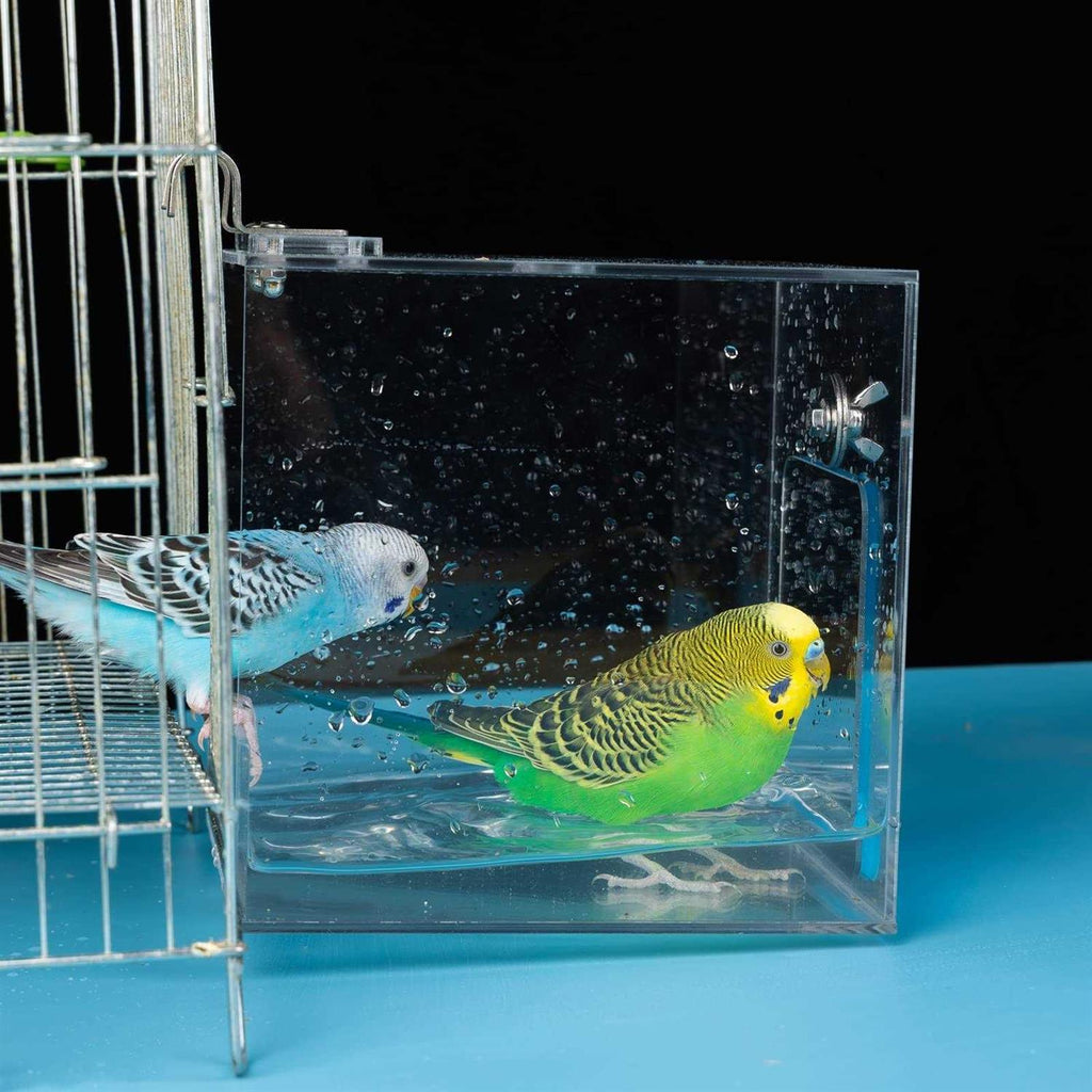 Large Hanging Bird Bath Cage Accessories D42754
