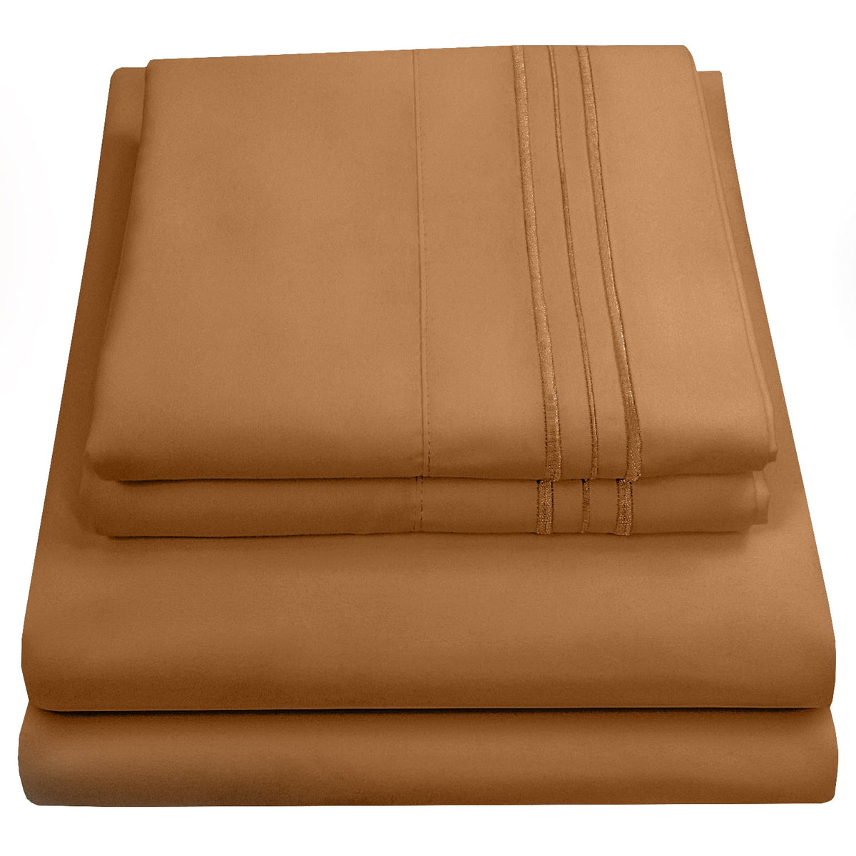 King Mocha 4-Piece Deep Pocket Sheet Set B483351