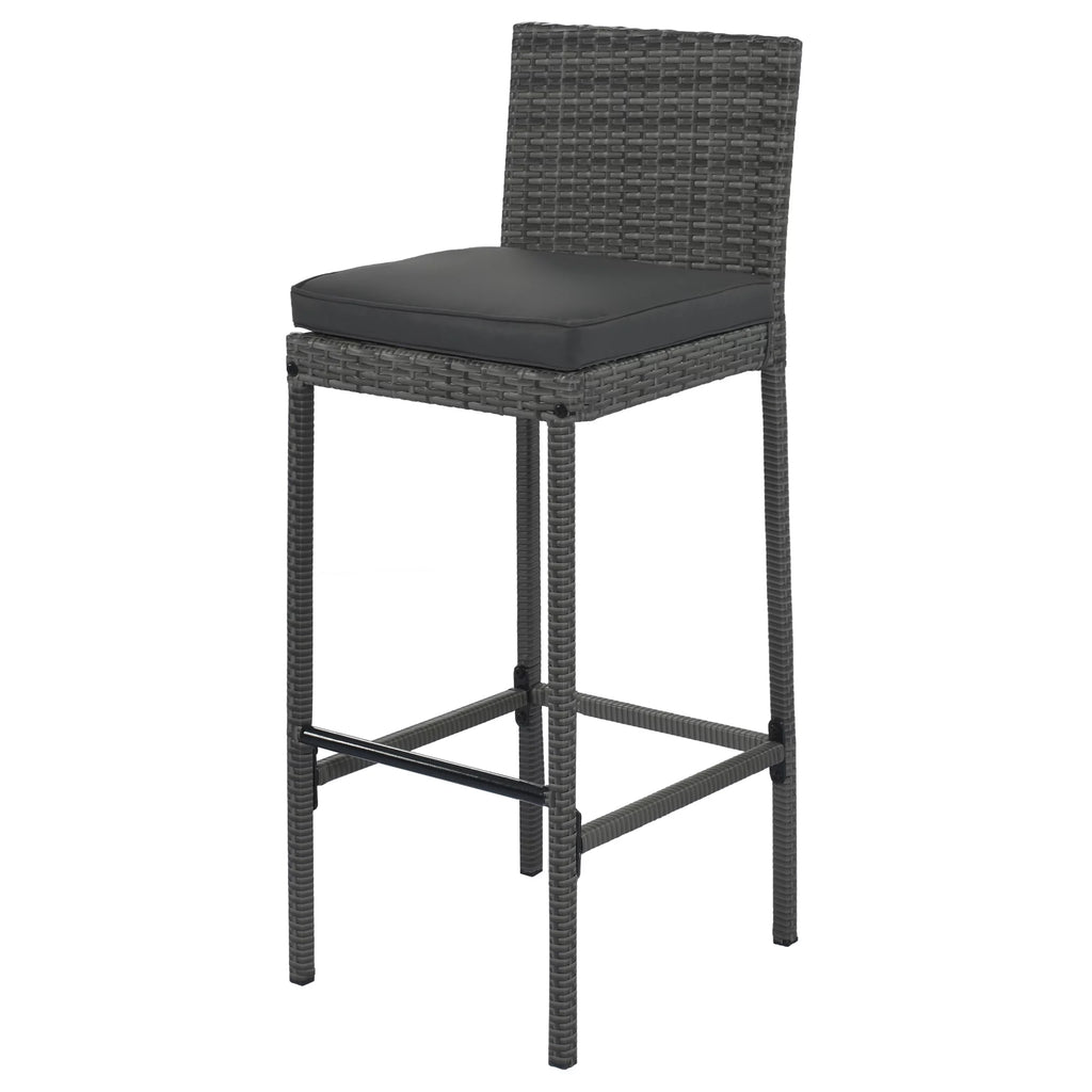 5 Pcs Rattan Patio Dining Table Set E841109