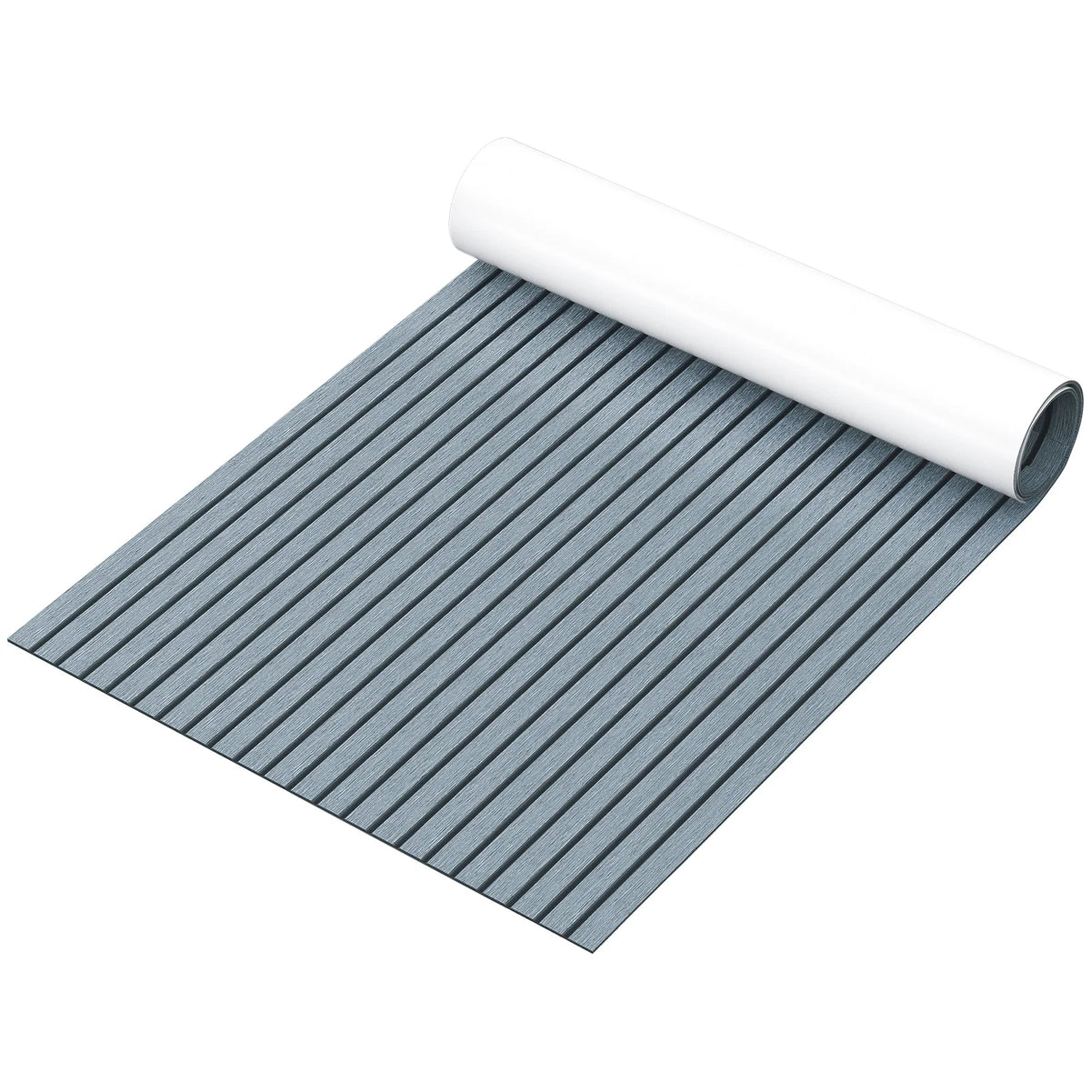 94.5 X 47.2 Inch EVA Foam Faux Teak Boat Decking Sheet 5MM Thick Non-Skid Self-Adhesive M553