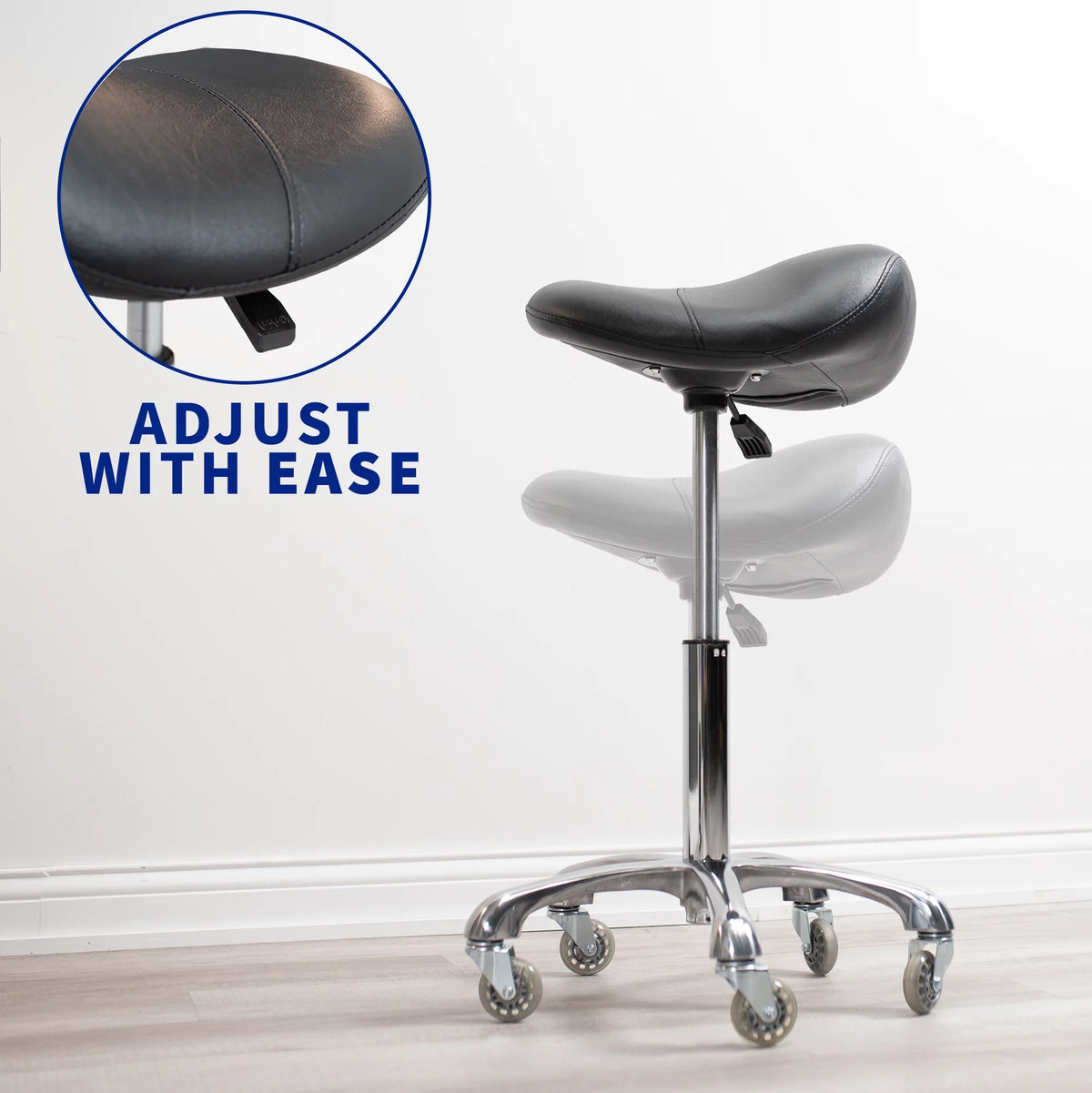 Ergonomic Height Adjustable Saddle Stool C31972