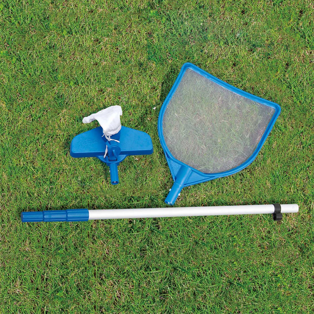 24 x 12 x 4.5' Rectangle Above Ground Frame Swimming Pool Set N8898