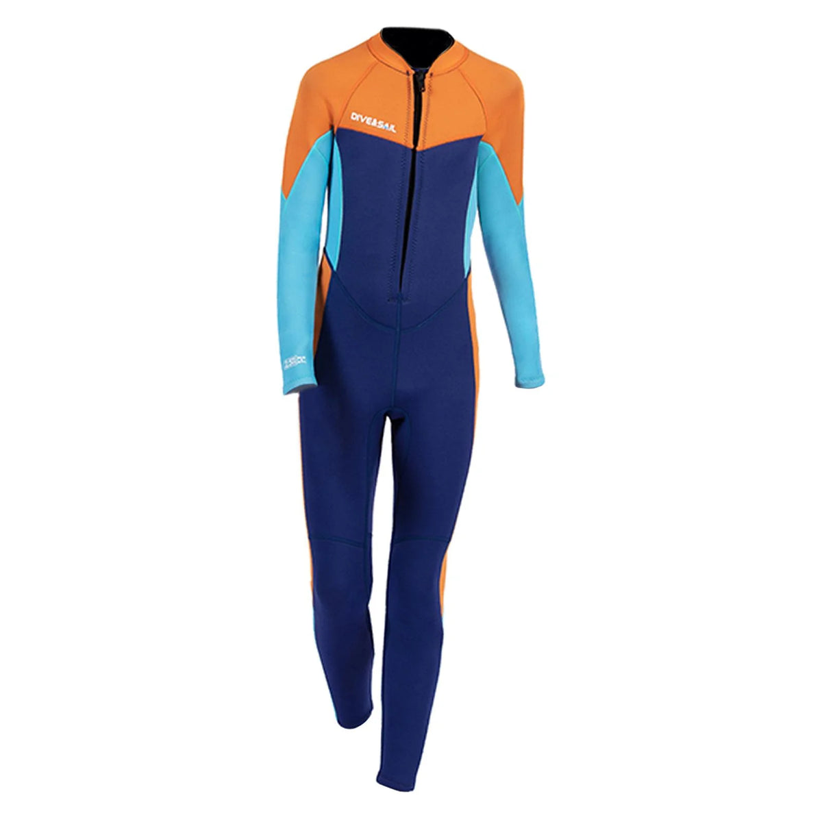 Blue 2.5mm Neoprene Kids Wetsuit Size 10 I5247
