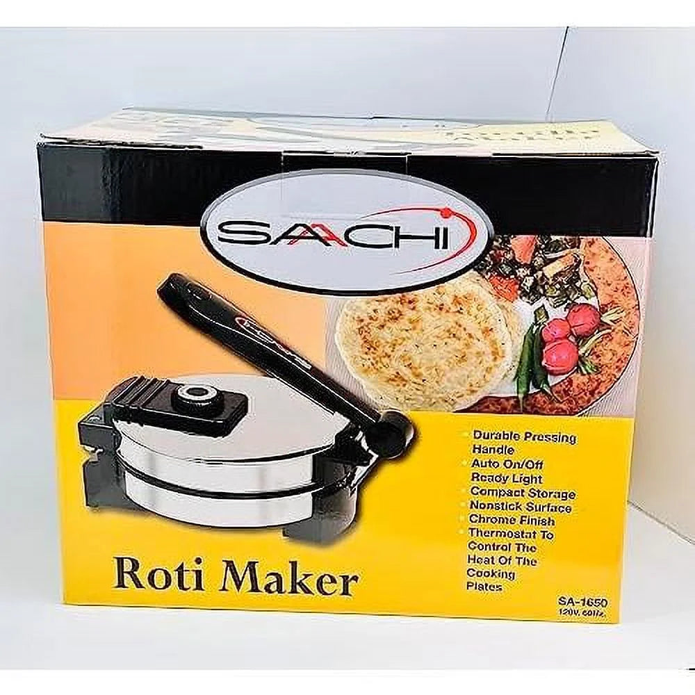 Electric Non-Stick Roti Chapati Tortilla Maker with Temperature Control X199729