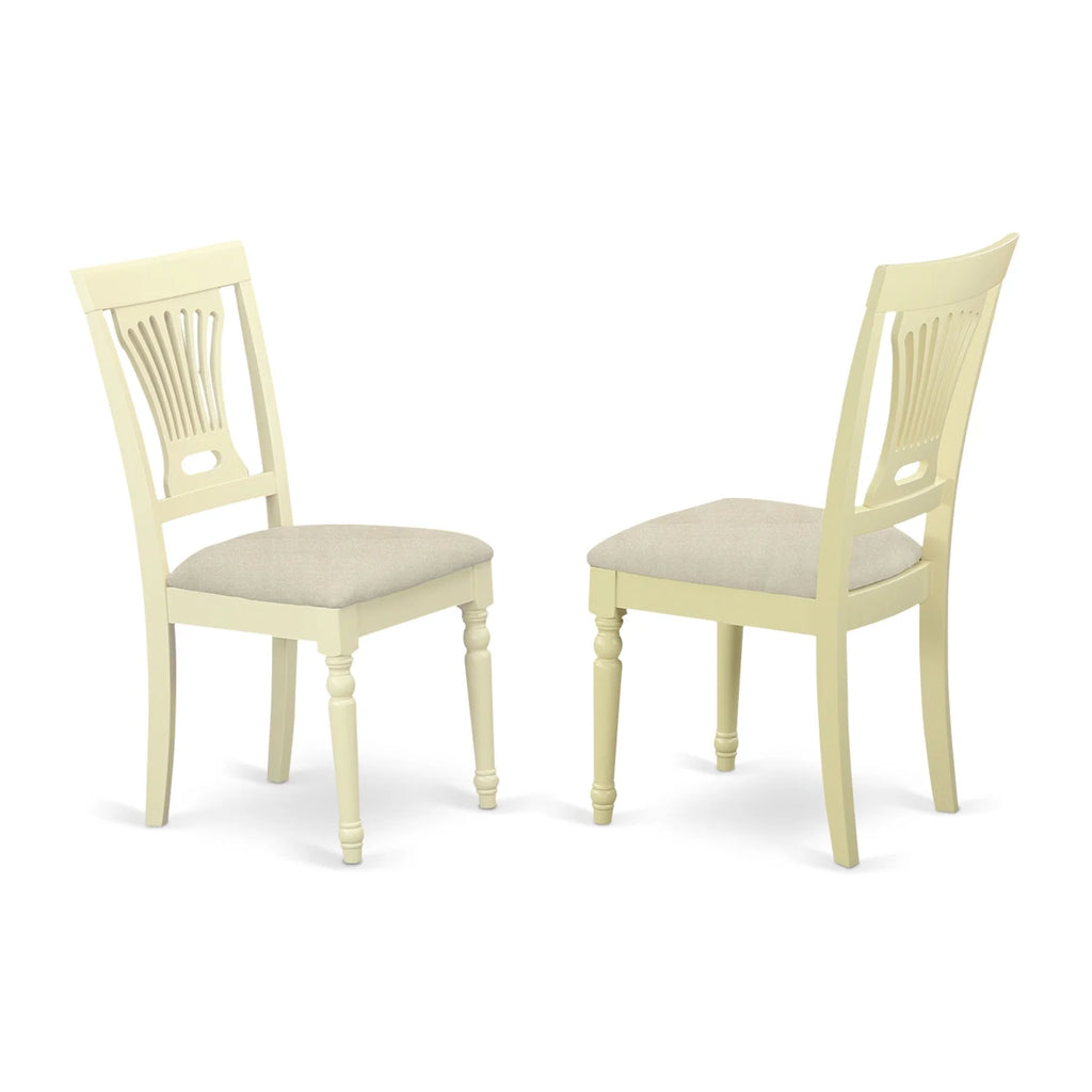 3-piece Dining Set with Linen Seat in Cherry T757232