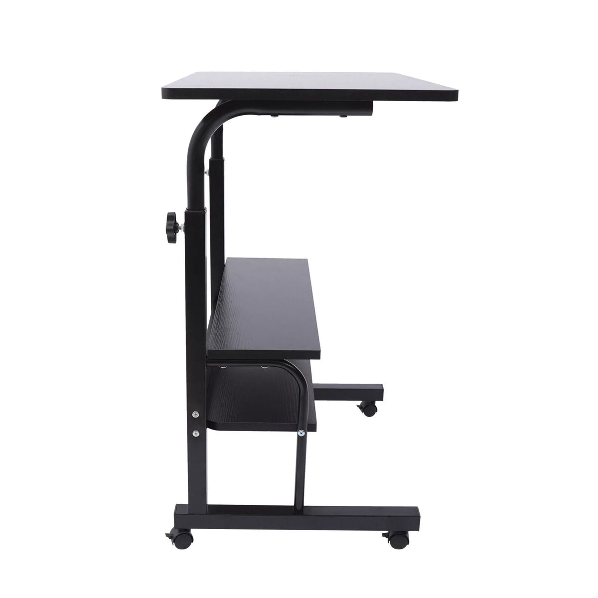 Portable Liftable Laptop Desk with Wheels S526