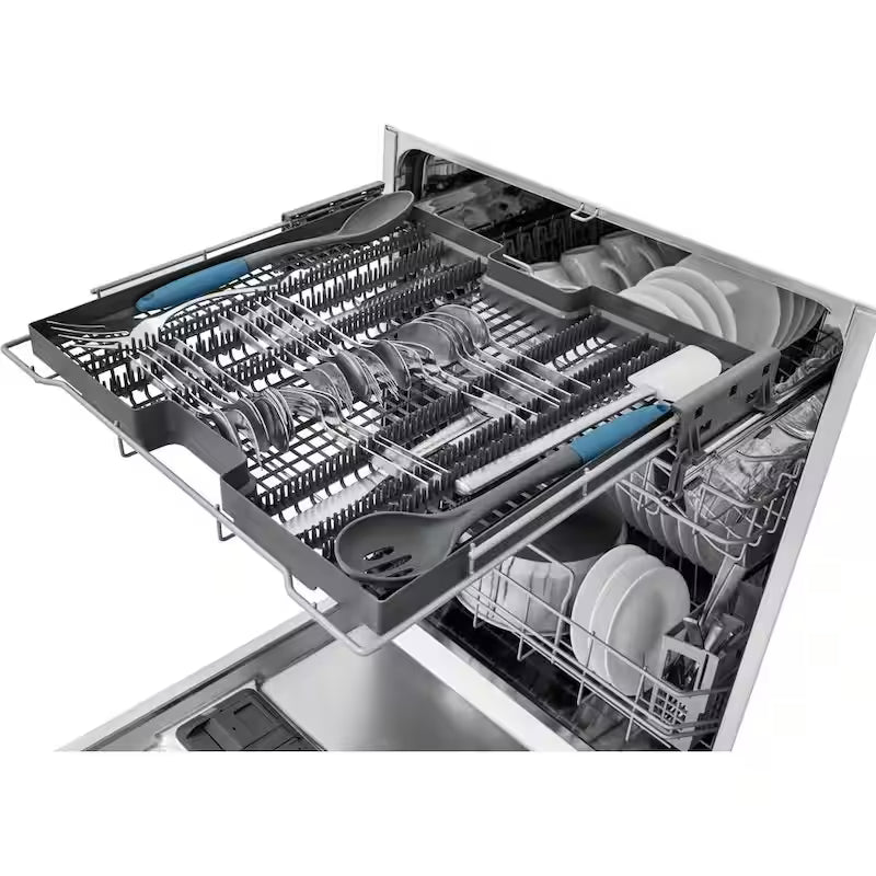 24 In. Built-In Tall Tub Dishwasher in Stainless Steel with 5-Cycles, 49 dBA U170