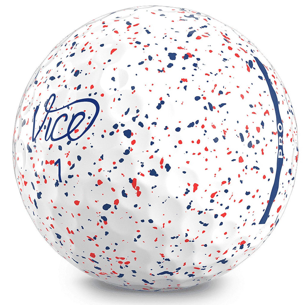 Red & Blue Golf Balls 1 Dozen H5304
