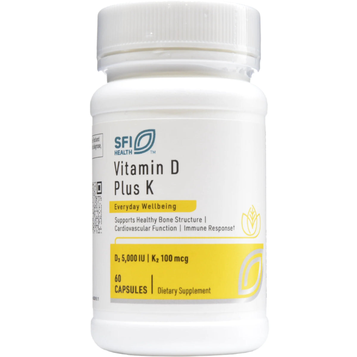 Vitamin D Plus K 60 vcaps U1980