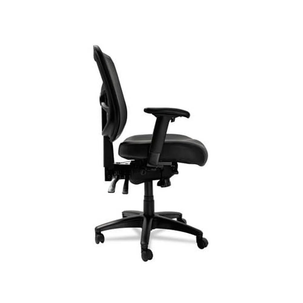 Black Mesh Mid-Back Multifunction Chair T393