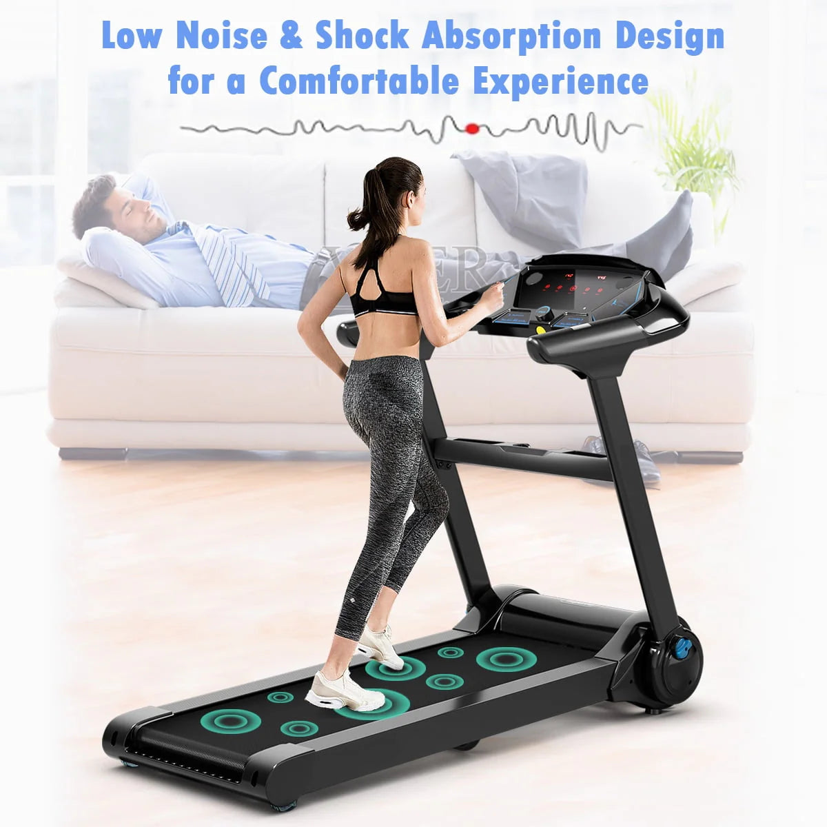 2.25 Hp Electric Folding Treadmill F918299