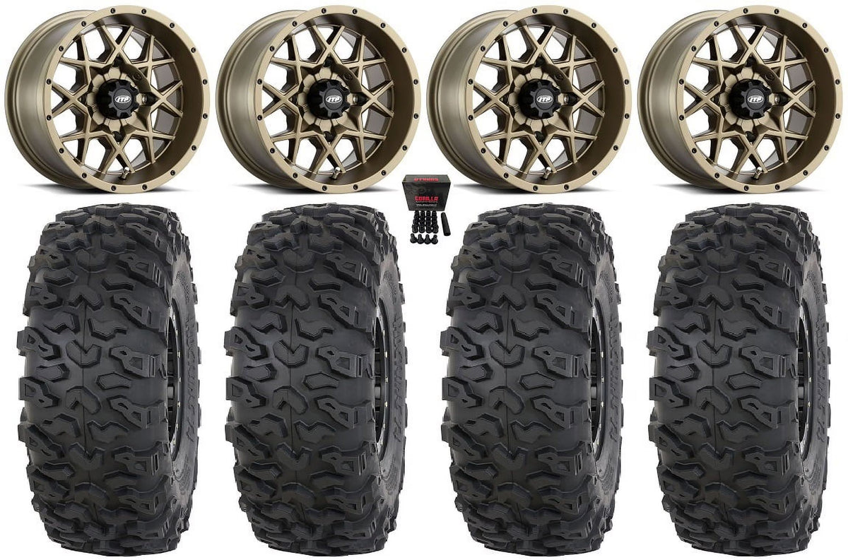 15" Bronze Wheels 33" Tires A35160
