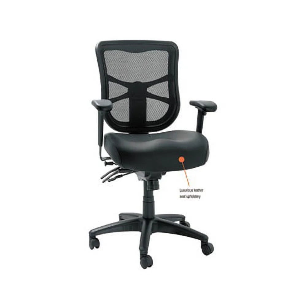 Black Mesh Mid-Back Multifunction Chair T393