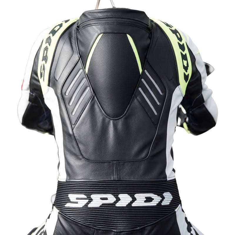 Black-Fluo Yellow Motorcycle Suit F92441
