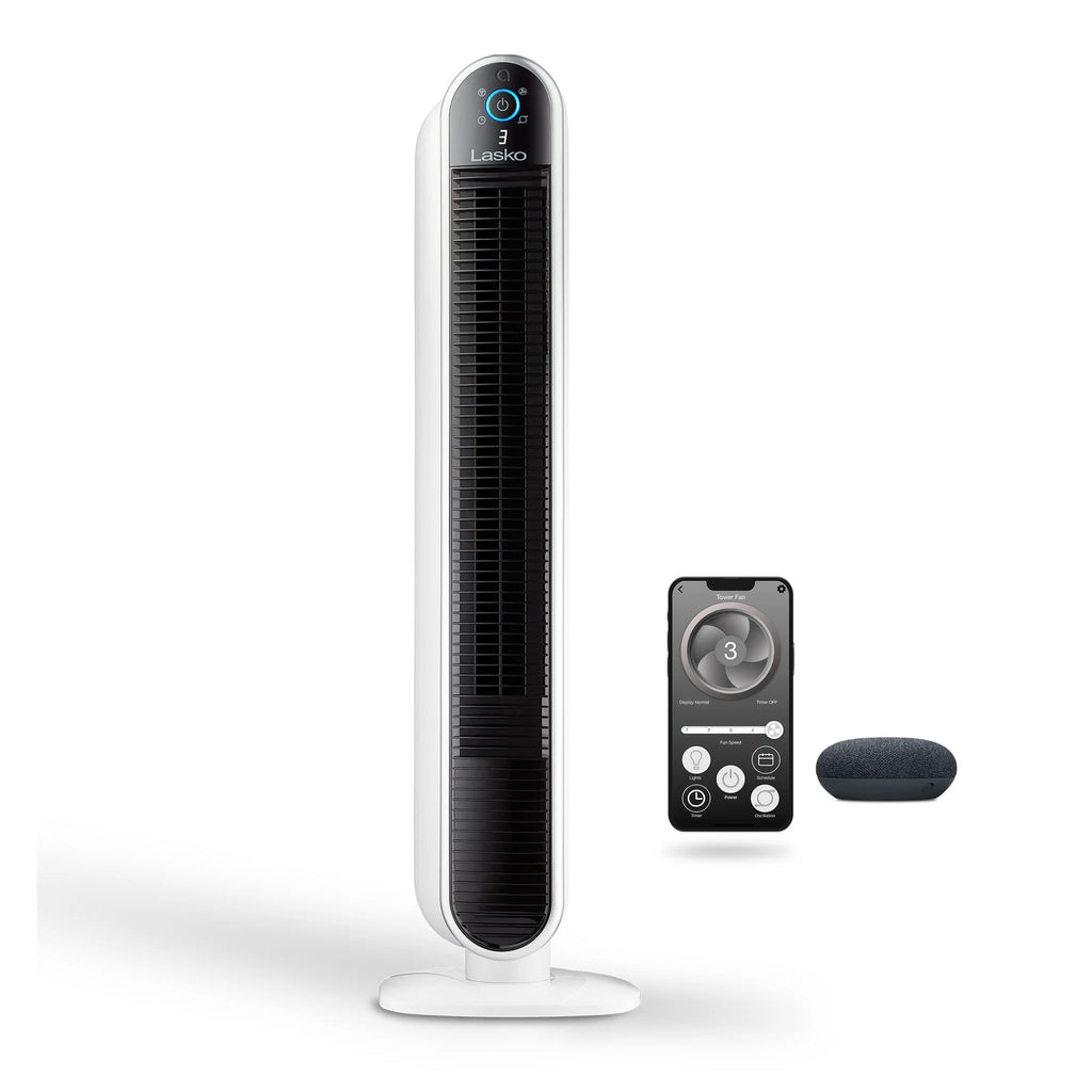40" Smart Tower Fan with Wi-Fi, 5 Speeds A803687