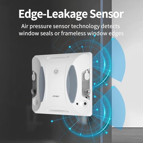 Window Cleaner Robot Double-Sided Spray Water 3800Pa Suction R7821