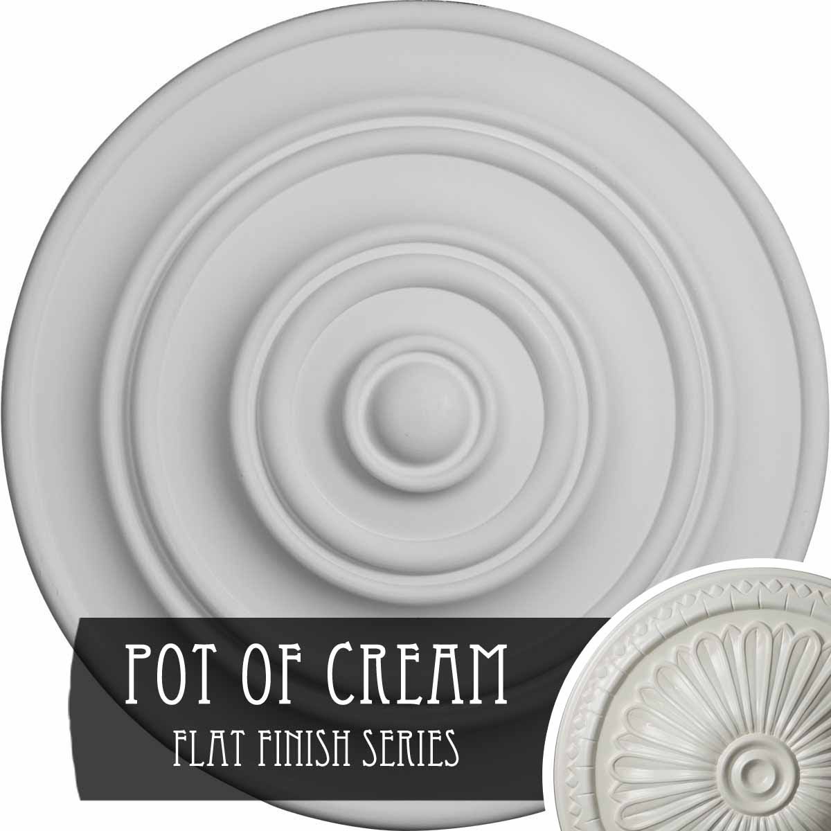 13 1/4x22OD x 1/2x22P Ceiling Medallion H230547