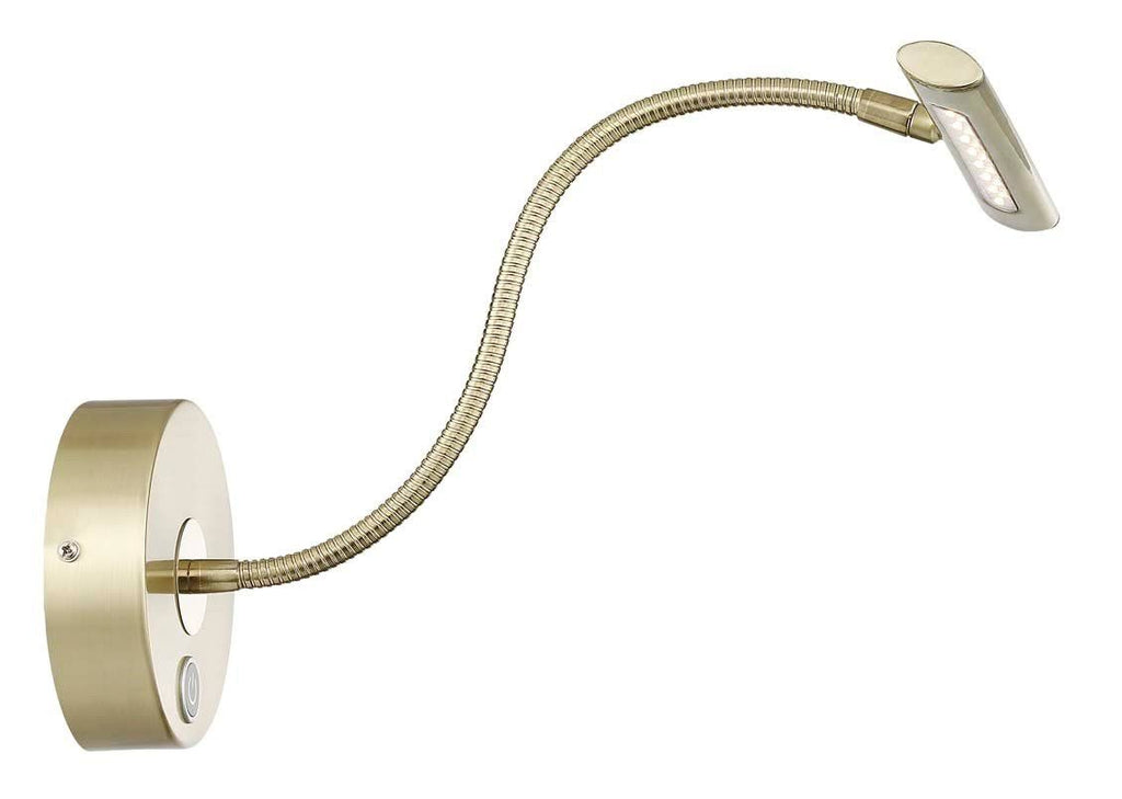Curtis LED Picture Light in Brass Matte P7073