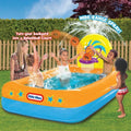 Inflatable Pool with Basketball Hoop and Ball M125