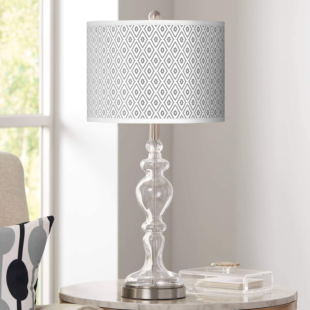 Clear Glass Table Lamp I1294