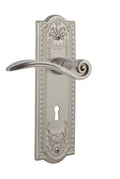 Satin Nickel Passage Door Lever Set V7102
