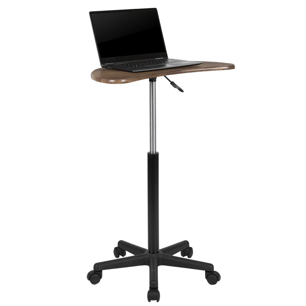 Walnut Mobile Laptop Computer Desk I40471