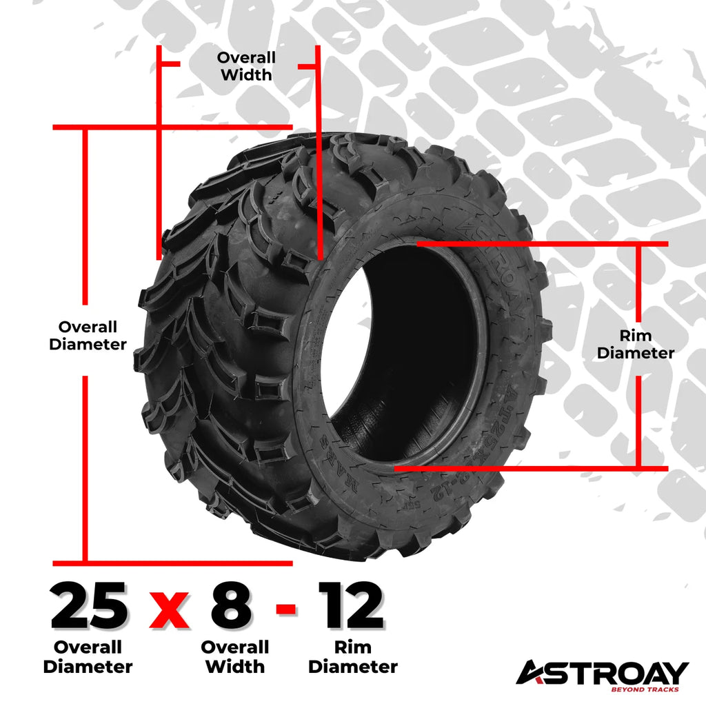 12 Utility ATV/UTV Tire T3527