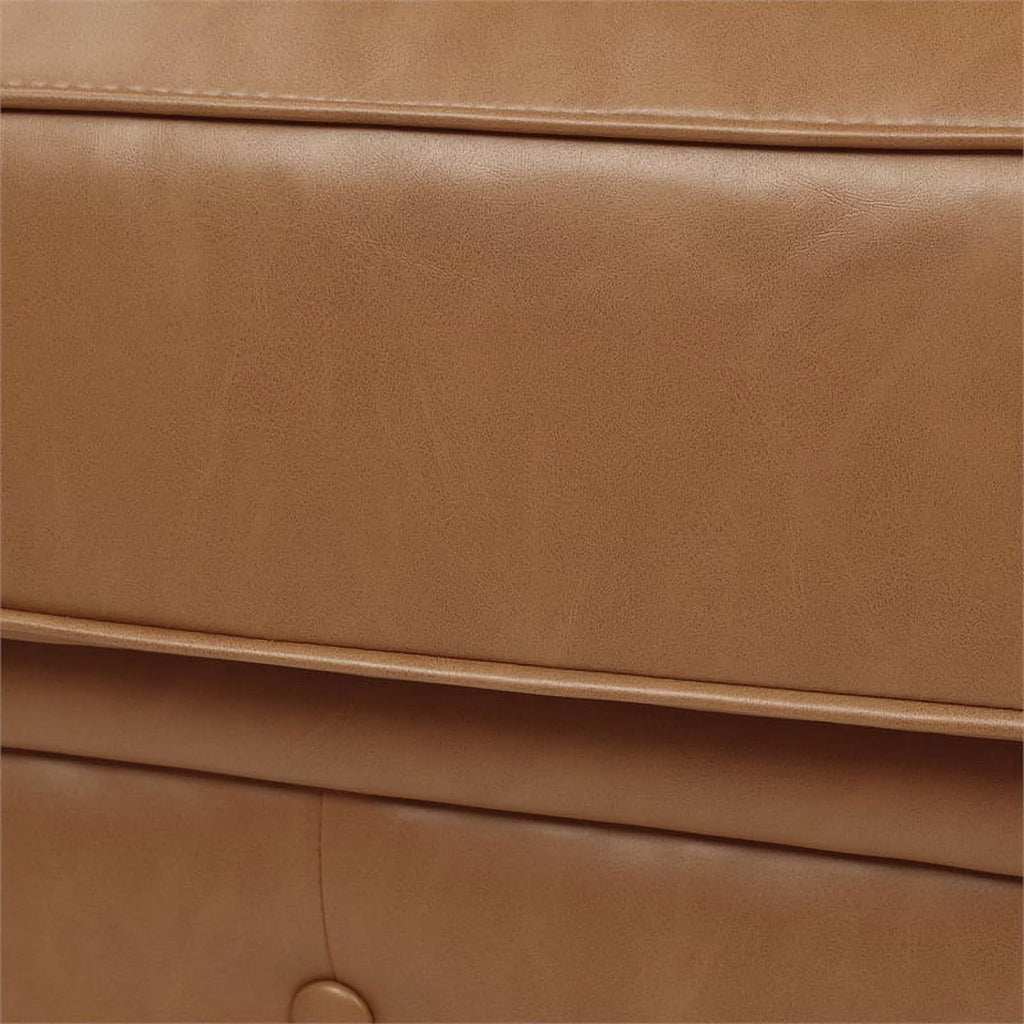 Caramel Tan Brown Armchair D407345