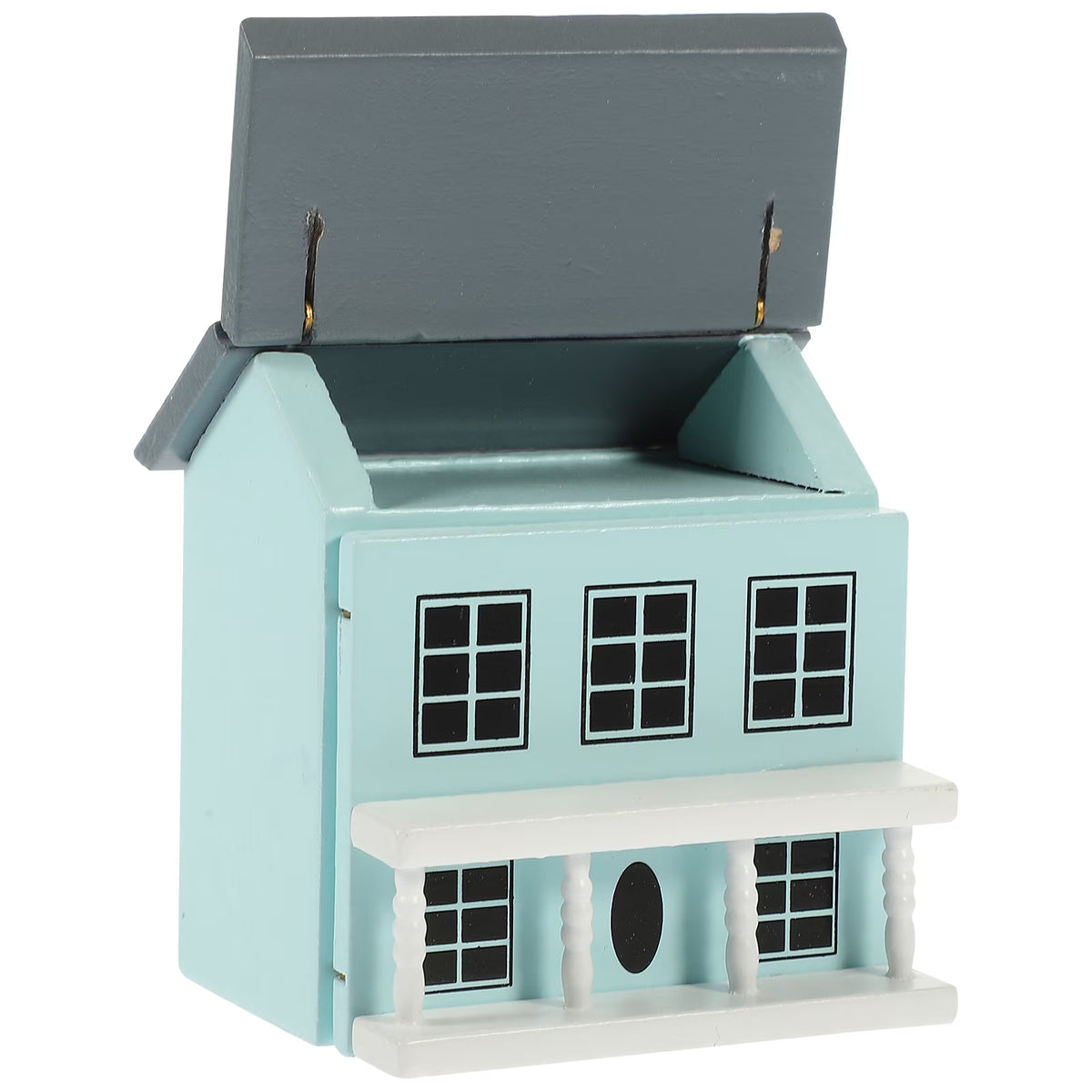 Miniature Wooden Doll House Villa K5785