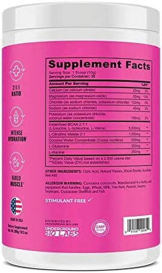 Panda Supps Recover Pink Lemonade Flavor P363