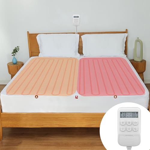 Queen Heated Mattress Pad with Dual Zone Control P80520