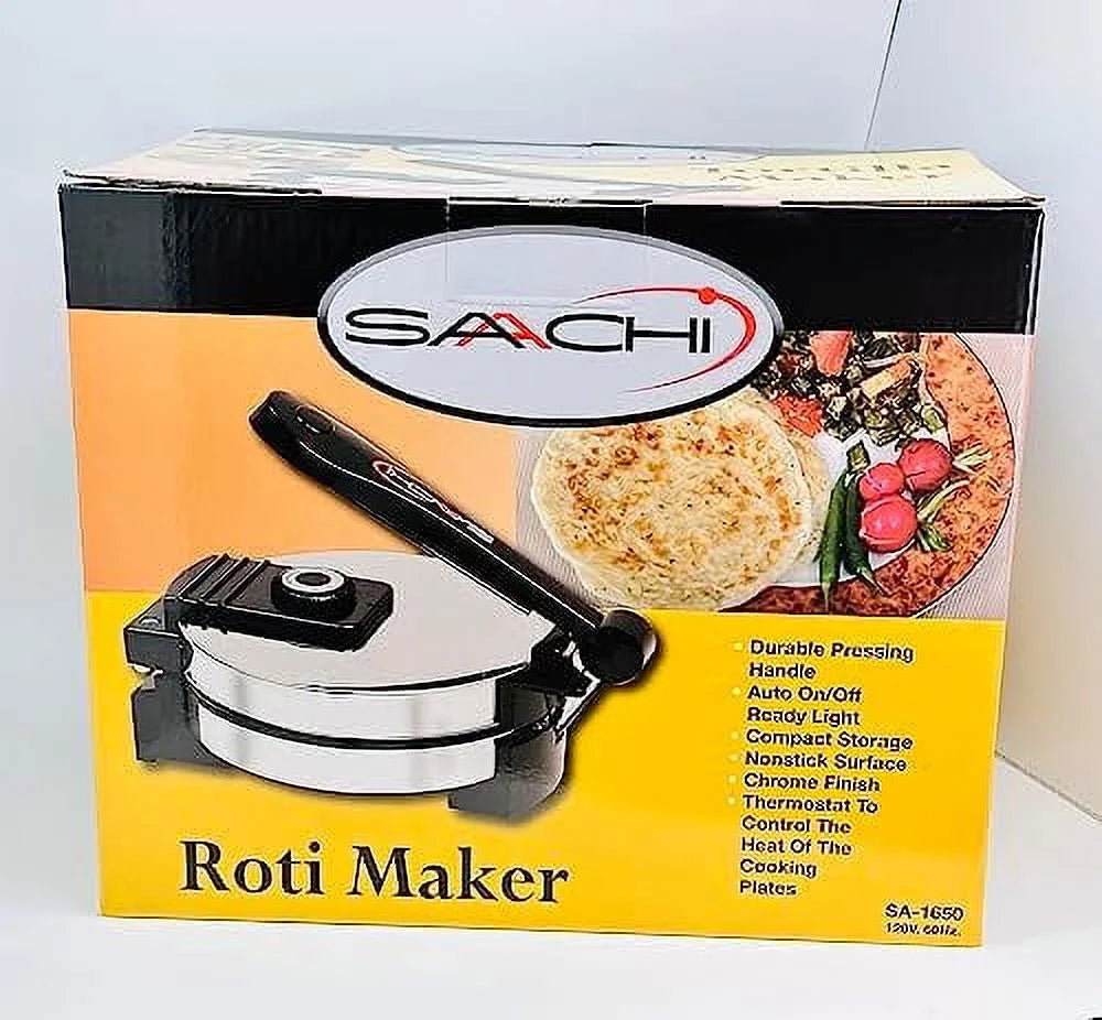 Electric Non-Stick Roti Chapati Tortilla Maker with Temperature Control X199729