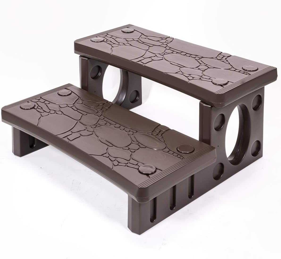 White 2-Step Lightweight Multi Purpose Deck Step G15900
