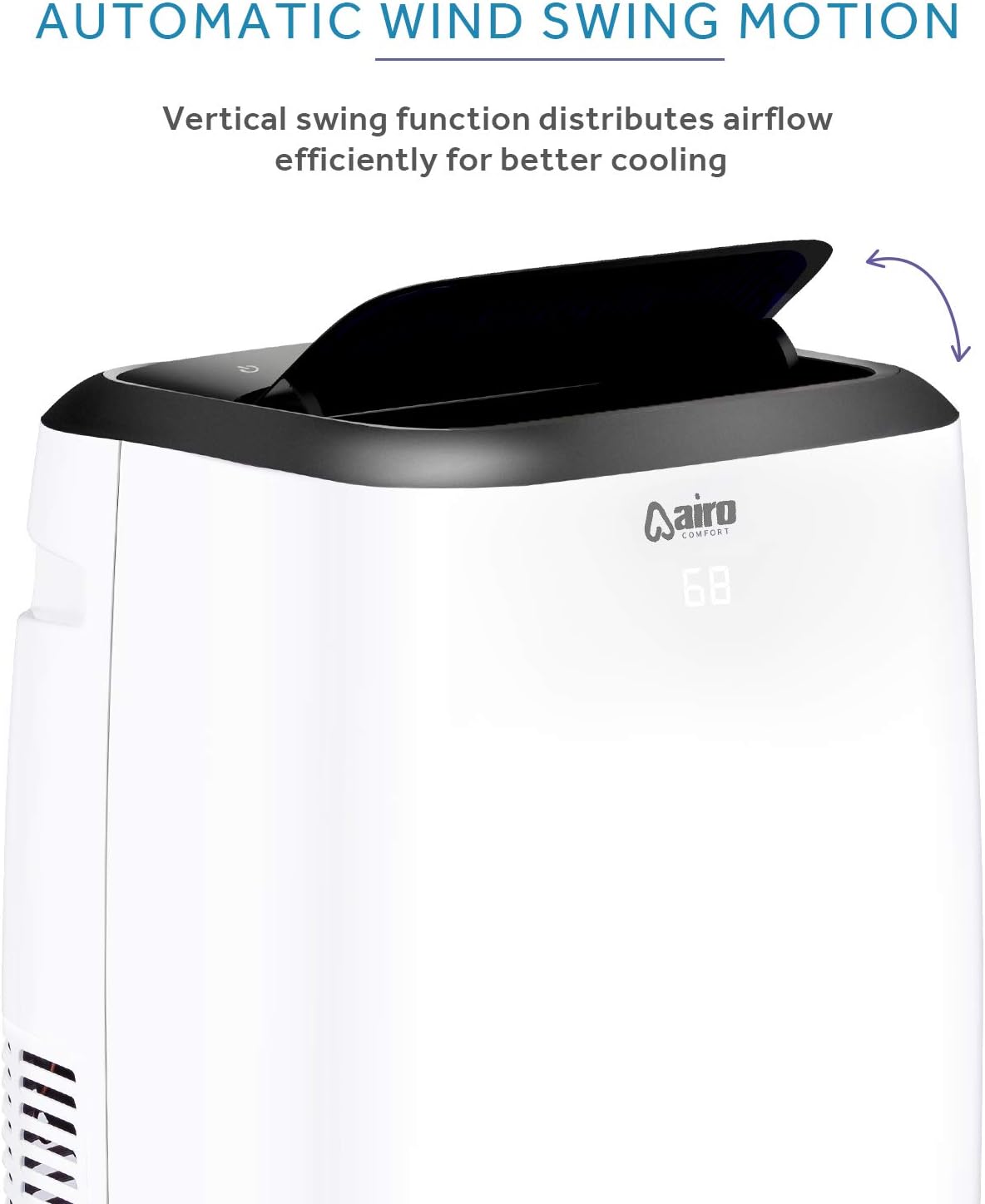 Portable Air Conditioner 14,000 BTU with Remote Control, White R37733