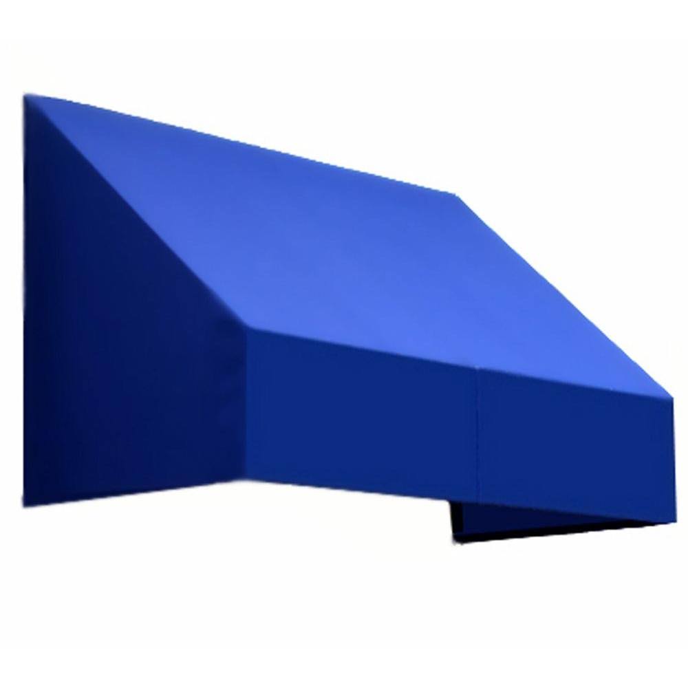 6.38 ft. Wide Bright Blue Window Awning U281219