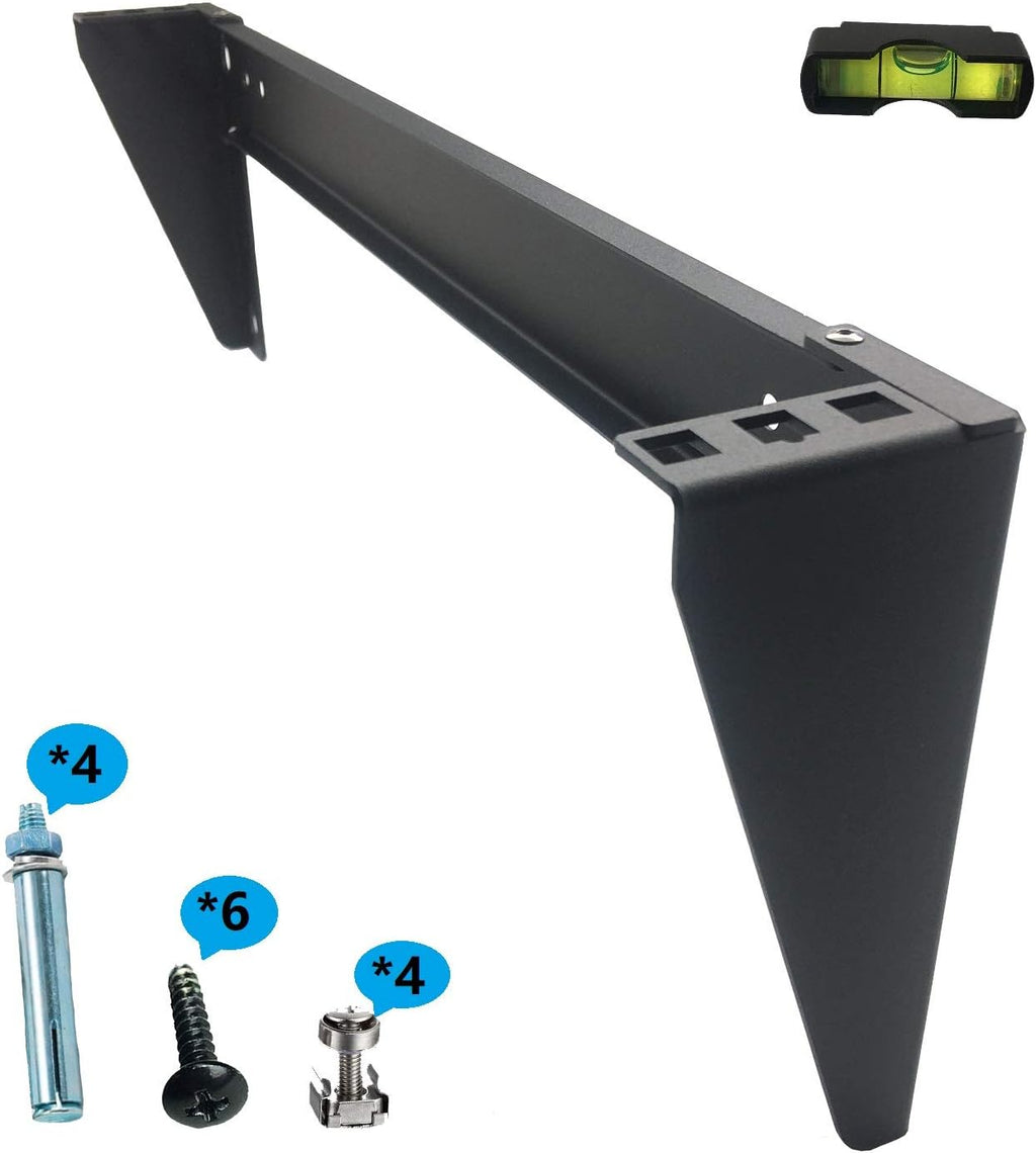 19 Inch 1U Heavy Duty Wall Mountable Server Rack Pack of 2 D319442