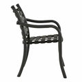 Stacking Patio Dining Chair Obsidian Vinyl F580060