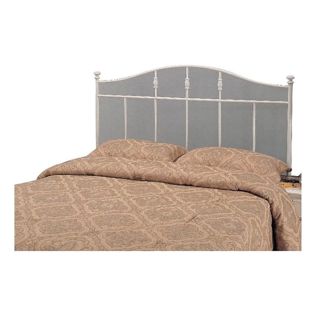 White Metal Full Queen Spindle Headboard J304332