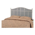 White Metal Full Queen Spindle Headboard J304332