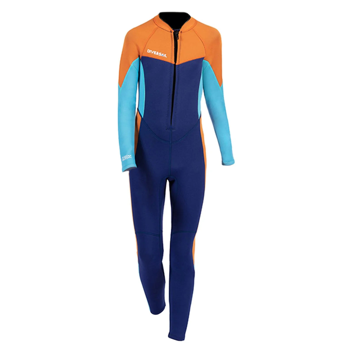 Blue 2.5mm Neoprene Kids Wetsuit Size 10 I5247