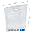 12 x 12 in. 0.003 Clear Zip Lock Bags - Case of 500 Z558087