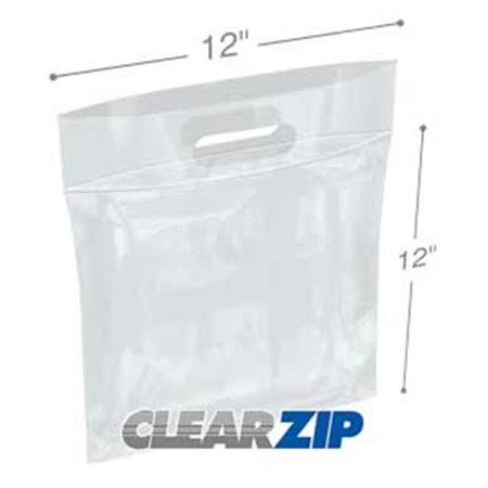 12 x 12 in. 0.003 Clear Zip Lock Bags - Case of 500 Z558087