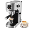 20 Bar Stainless Steel Espresso Machine with Steam Milk Frother U5969