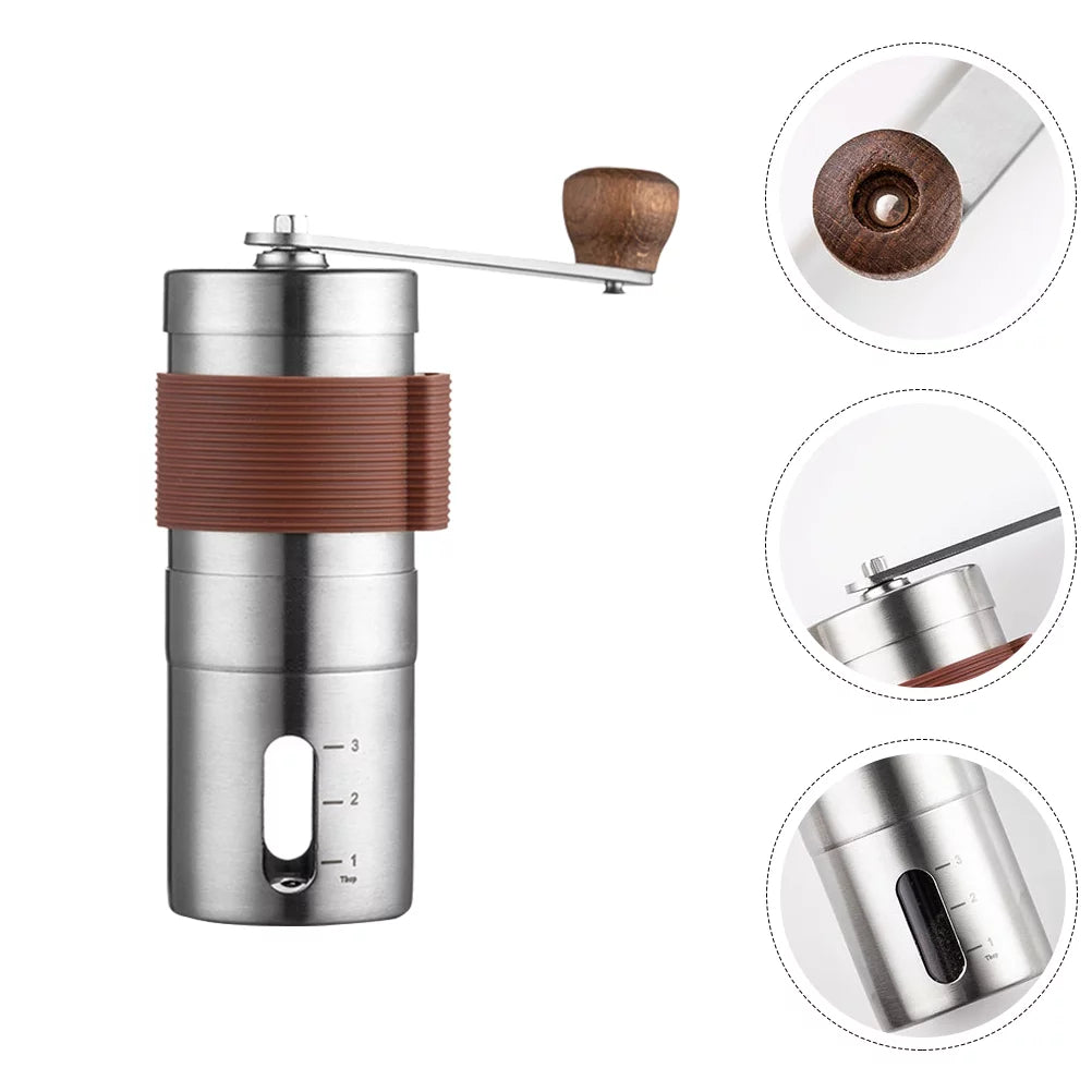 Portable Manual Coffee Maker Detachable Coffee Bean Grinder Z587417